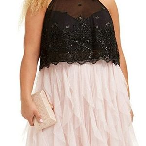 Plus size prom dress